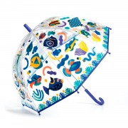 Зонтик с принтом "Рыбки" меняющий цвет DJECO детский