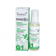 Teana Гель для снятия макияжа для нормальной, чувствительной и сухой кожи с экстрактом персика 125 мл (Teana, Пятое чувство)