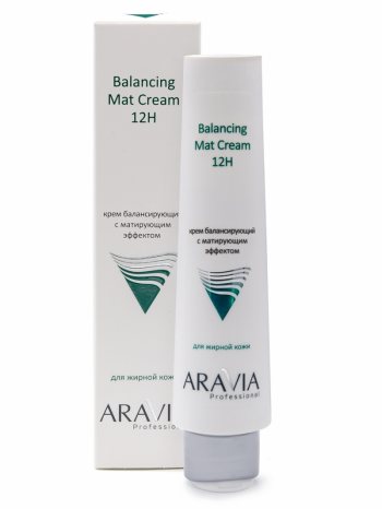 Aravia Professional Крем для лица балансирующий с матирующим эффектом Balancing Mat Cream 12H, 100 мл (Aravia Professional, Уход за лицом)