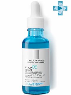La Roche-Posay Антивозрастная увлажняющая сыворотка против морщин для повышения эластичности кожи лица и шеи, 30 мл (La Roche-Posay, Hyalu B5)