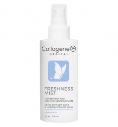 Medical Collagene 3D Тонер-мист для сухой и чувствительной кожи Freshness Mist, 100 мл (Medical Collagene 3D, Smart Cleaner)