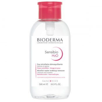 Bioderma Мицеллярная вода для чувствительной кожи с помпой, 500 мл (Bioderma, Sensibio)