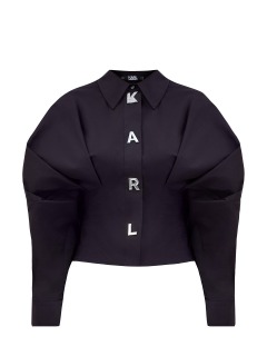 Рубашка K/Letters архитектурного кроя из органического хлопка