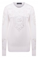 Шелковый пуловер Dolce & Gabbana