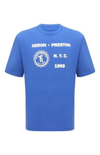 Хлопковая футболка Heron Preston