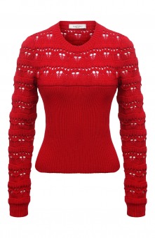 Хлопковый свитер Valentino