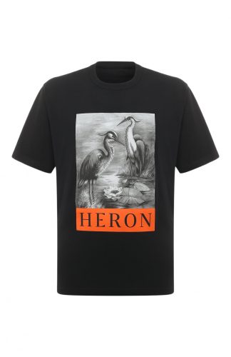 Хлопковая футболка Heron Preston