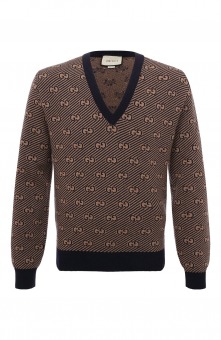 Пуловер из шерсти и кашемира Gucci